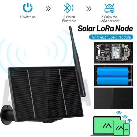 D4 Solar Power RAK Wireless WisBlock Meshtastic for RAK19007 RAK4630 SX1262 Lora Module Support WiFi