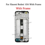 [NIPIAO] จอแอลซีดีสำหรับ Xiaomi Redmi 10A 220333QNY 220333QAG 10C 220233L2I 220233L2G LCD ไม่มี/กับก