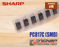 (10ตัว) [OPTO] PC817 PC817B PC817C แบบ SMD SHARP 1ch OPTO