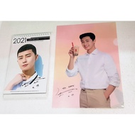 Kpop Park SeoJun 2021 Desk calendar+Folder set Itaewon Class