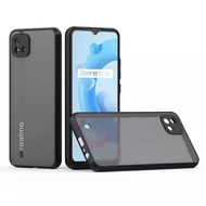 Case Realme C11 2021 เคสเรียวมี เคสกันกระแทก ปุ่มสีผิวด้าน realme C11-2021 เคสกันกระแทก ขอบนิ่มหลังแ