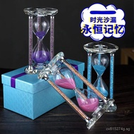 Birthday gift home hourglass crystal set/Timer Student Glass Children6030Ornament Minute Decoration 