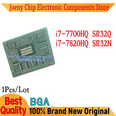 100% New i7-7700HQ SR32Q i7 7700HQ i7-7820HQ SR32N i7 7820HQ BGA