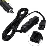 CHIPHIVE​ Car Refrigerator Lead Cable, Replacement Wire 2m Mini Fridge Lead Plug Wire, DC 12V Power 