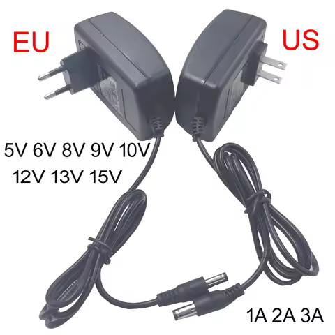 AC 220V To DC 5V 9V 12V Universal Power Adapter 6V 8V 13V 15V 1A 2A 3A Power Adapter Supply 5 6 8 9