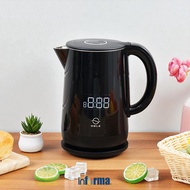 Informa kels Harold 1.5 ltr Digital Electric Kettle - Black Food Grade Kettle Electric Water Kettle 