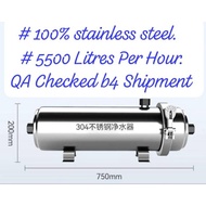 WS5500 / OUTDOOR PVDF FILTER / 0.01 MICRONS / WASHABLE / SS304