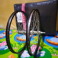 [COD] 18 inch BMX bicycle rims 18 inch children's bicycle wheelset ready to use