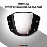 For cb650r 2019-2021 CB 650R CNC Aluminum Motorcycle Accessoris Windshield Wind Screen Visor Wind de