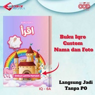 Custom Children's Iqro Book IQ-06A/ (Can Write Names and Photos) Colors and Black and White - Iqra V