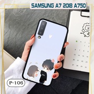Samsung A7 2018 A750 case- cartoon