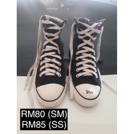 Converse Hicut Sneakers Women Unisex Used 8UK