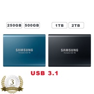 2023 Original  Samsung T5 portable SSD  1TB/2TB USB3.1 External Solid State Drives USB 3.1 Gen2 and backward compatible for PC