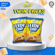 [Bundle of 2] Fiskor's Lekor Chips Original - (Size: 60g) (Halal Certified)