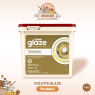 Sukasari - Colatta Glaze 1kg / Saus Coklat Lumer / Chocolate Sauce / Cokelat Cair Kiloan Topping Gla