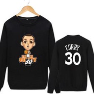 🔥柯瑞Stephen Curry庫里長袖純棉T恤上衛衣🔥NBA勇士隊Adidas愛迪達運動籃球衣服圓領大學T男女97