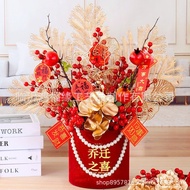 Ornaments Housewarming Joy Flannels Warm Home Decoration Blessing Bucket New Home Bonsai Blessing Ch
