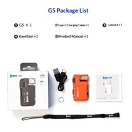 WUBEN ไฟฉายแรงสูงพกพารุ่นลิมิเต็ด G5เหมาะสำหรับสถานการณ์ต่างๆเช่นกลางแจ้งปีนเขาและเดินป่าพร้อมไฟ RGB