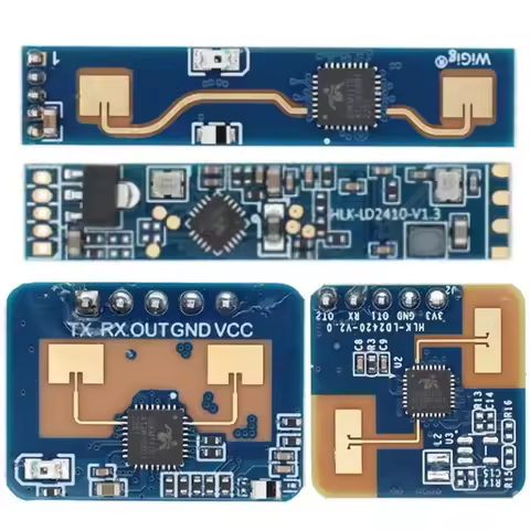 LAUBEI Hi-Link HLK-LD2410 LD2410B LD2410C 5V Mini FMCW 24G Smart Human Presence Status Sensor Radar 