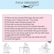 POLA KURUNG KEDAH POKET DEPAN | POLA BAJU KURUNG KEDAH | POLA BLOUSE | POLA BAJU SAHAJA