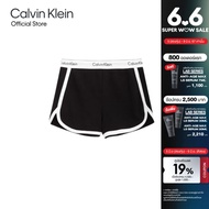 CALVIN KLEIN กางเกงนอนขาสั้นผู้หญิง Modern Cotton  รุ่น QS5982 001 ทรง Sleep Shorts - สีดำ