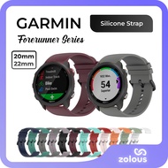 Garmin Forerunner 55/165/245/645/745/935/945/955/965/970/570 20mm 22mm Watch Strap Silicone TPU Spor