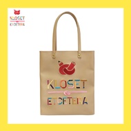 Kloset & Etcetera Signature Tote Bag / XS กระเป๋าถือปักลาย