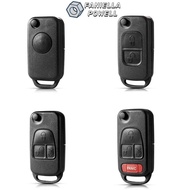 FANIELLAPOWELL Remote Key , Flip Folding Car Key Cover, Supplies HU39 HU64 1/2/3/4 Buttons Key Shell