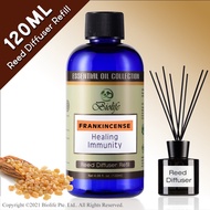 Biolife Frankincense Reed Refills For All Reed Stick Diffusers (120ML) | Humidifier Fragrance Aromatherapy Essential Oil