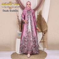 COD-GAMIS SOSIALITA BORDIR BJ TERBARU APLIKASI BORDIR BAHAN TAFETA READY VARIASI WARNA