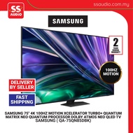 【 DELIVERY BY SELLER 】SAMSUNG QN85D 75 Inch Neo QLED 4K Smart TV QA75QN85DBKXXM