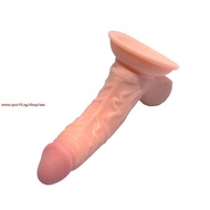 Waterproof Dildo Realistic Flexible Penis with Textured Shaft and Strong Suction Cup Dildos for Wome