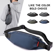 Korean Fashion Nylon Waterproof Mini Men Waist Bag Pouch Bag Crossbody Bag Chest Pack for Men