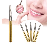 5pcs Dental Endodontic Polishing Bur Drills Steel FG Endo-Z 25mm/28mm High Speed Handpiece Polishing