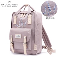 [Official Recommendation] NX DOUGHNUT Genuine Donut Backpack Male Female Student School Bag Travel B