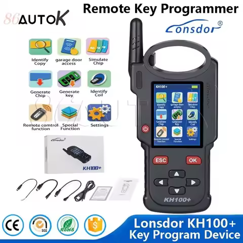 New Remote Key Programmer Device LONSDOR KH100+ Update Version of KH100 For Toyota 8A Actived / Chip