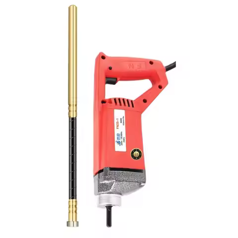 Concrete vibrator portable small plug in 220V single phase cement vibrator