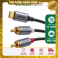Ugreen 20193 premium USB Type-C to 2 RCA audio conversion cable 1.5M long (DAC)