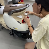 Electric Car Motorcycle Angel Wings Decoration High-value Car Sticker Helmet No. 9 Emma Tailing Deco