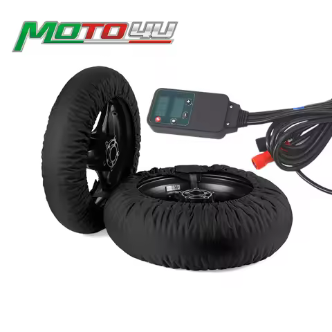 Digital Tire Warmer Motorcycle Tyre Warmer wheel Heating Protection 110 Front 140 Rear