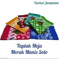 Taplak Meja Printing & Jumputan / Taplak Meja Tamu / Kantor Batik