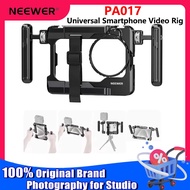 NEEWER PA017 Universal Smartphone Video Rig with Handles 67mm Filter Adapter Phone Cage for iPhone 1