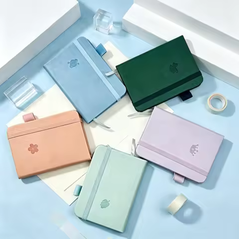 A7 Pocket Notebook - Portable Mini Journal for Travel, Vocabulary & Daily Notes, Small Handheld Memo