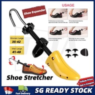 SG Ready StockShoe Stretcher Shoe Expander Shoe Trees Adjustable Plastic Unisex Shoe Trees35-48cm 6V