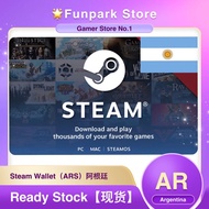 【Argentina阿根廷🇦🇷】 STEAM WALLET CODE （ARS）1/2/3/4/5/8/10/20/30/50 USD Peso REDEEM CODE USA Turkey US