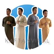 Jubah Lelaki Jubah Mekah Kain sejuk