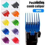 [SR]10Pcs/Set Limit Combs Wet And Dry Use Moderate Hardness Various Models Eco-friendly Fall Resistant Haircut PP Material Hair Clipper Replacement Sheath Limit Combs Salon gr