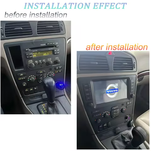 8" Carplay Android 14 8G+128G 8Core GPS Car Android Player Wifi multimedia For VOLVO S60 V70 XC70 XC