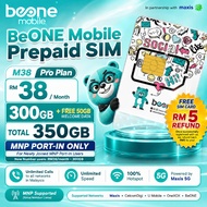 【FREE SIM】 BeONE Mobile SIM Card Promo | Nombor Baru atau MNP | Powered by Maxis 5G | Simkad Beone M