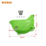 OTOM Motorcycle Engine Guard Plastic Clutch Cover Case Protection For ZONGSHEN NC250 NC250S NC300 NC